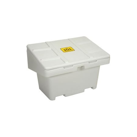 Techstar Plastics Lockable Outdoor Storage Container 42Lx29Wx30H 11 Cu. Ft. Gray SOS 11-GRAY